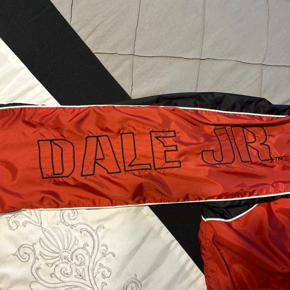 Nascar Winners Circle Dale Earnhardt Jr # 8 Full Zip Windbreaker Jacket M - Picture 3 of 5
